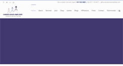 Desktop Screenshot of careeradvicesimplified.com